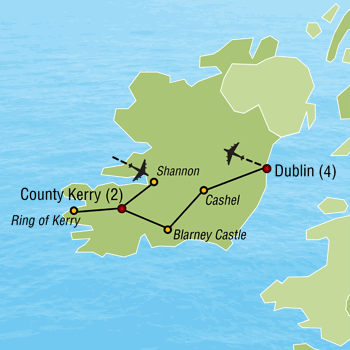 Map of Musical Ireland