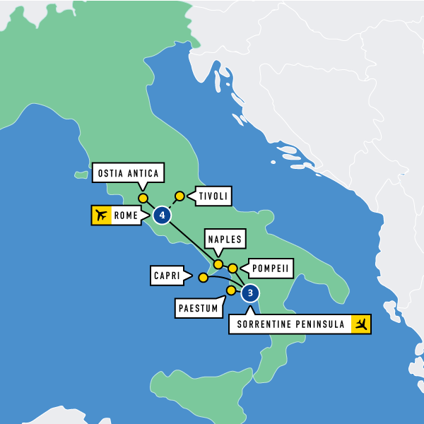Map of Roman Italy