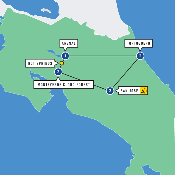 Map of Turtles and Toucans