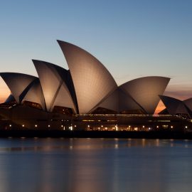 Sydney Opera House At Dawn