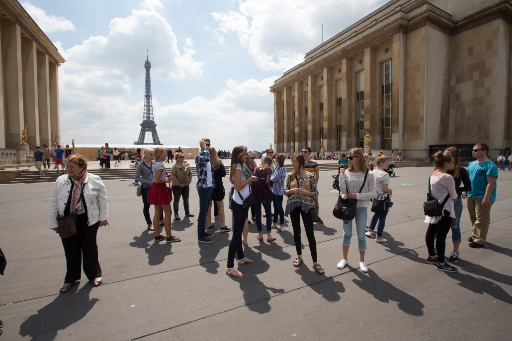 Student Tour in Paris, France