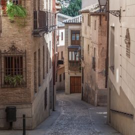 Toledo Street View. Toledo, Spain