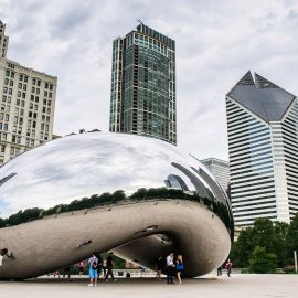 Chicago Cloud Gate at Millennium Park