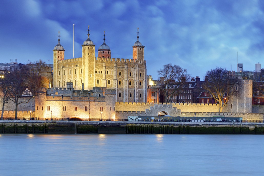 Tower of London at night