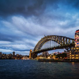 Sydney Harbor Night