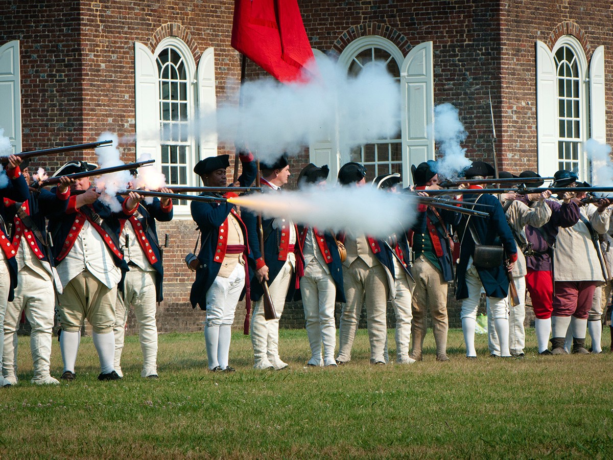 Reenactment - Williamsburg, Virginia