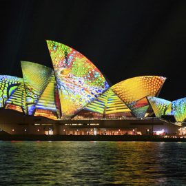 Sydney Opera House Summer Colors