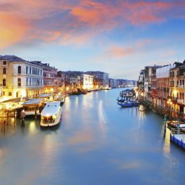 Venice - Rialto bridge and Grand Canal