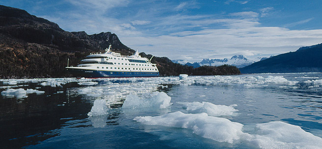 Icebergs in Patagonia