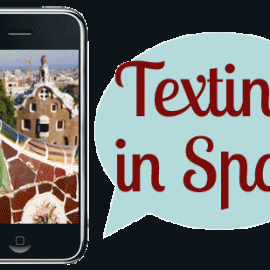 Texting in Spain