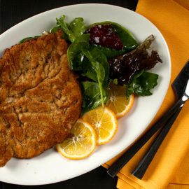 German Food Wiener Schnitzel