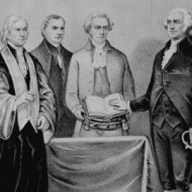 George Washington Swearing In