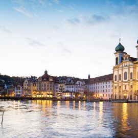 Lucerne Switzerland Jesuit Church