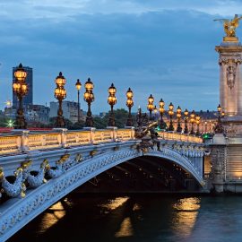 Bridge Les Invalides Paris France