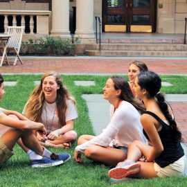 Kids on the Lawn