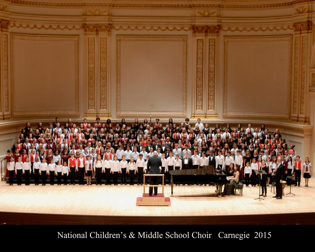 Festival at Carnegie Hall Middle School & Children's Choral Festival