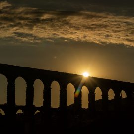 Acueducto of Segovia,Spain