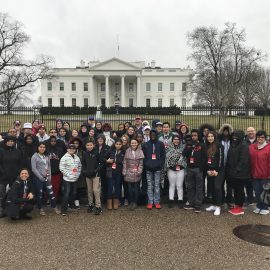 Hurricane Healing Students Visiting White House