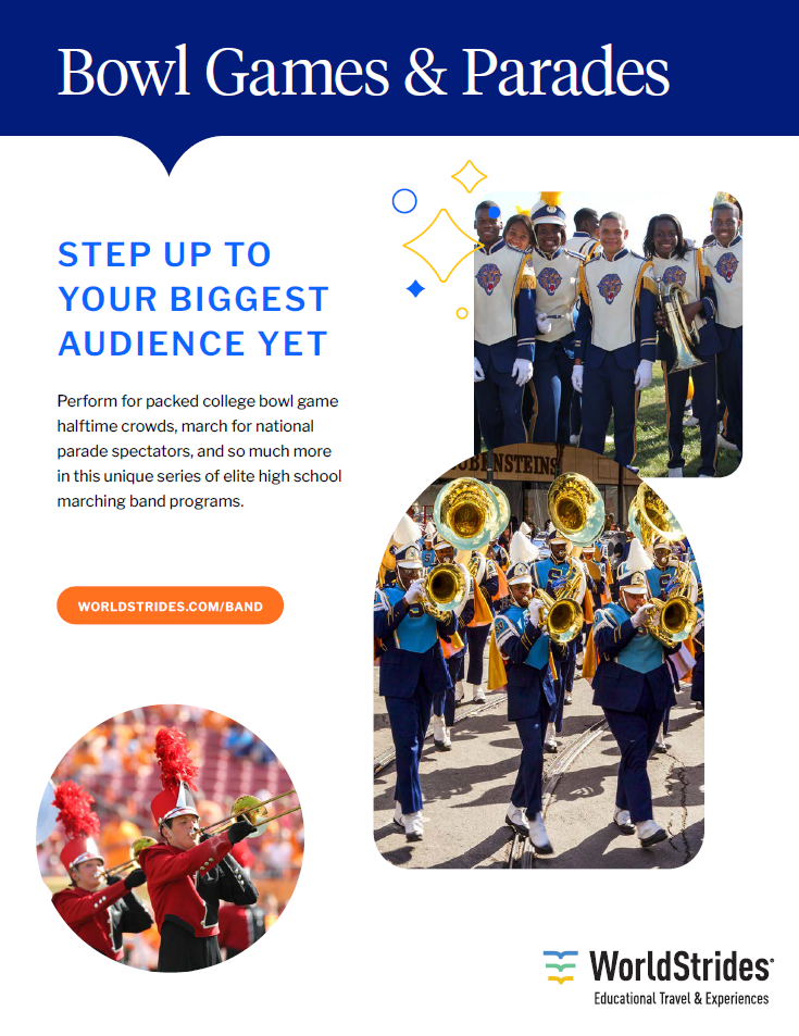 Free Download: Marching Band Brochure