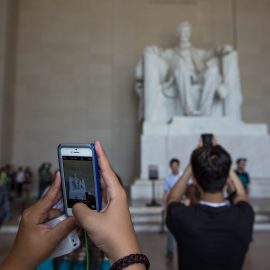 Lincoln Memorial Selfie