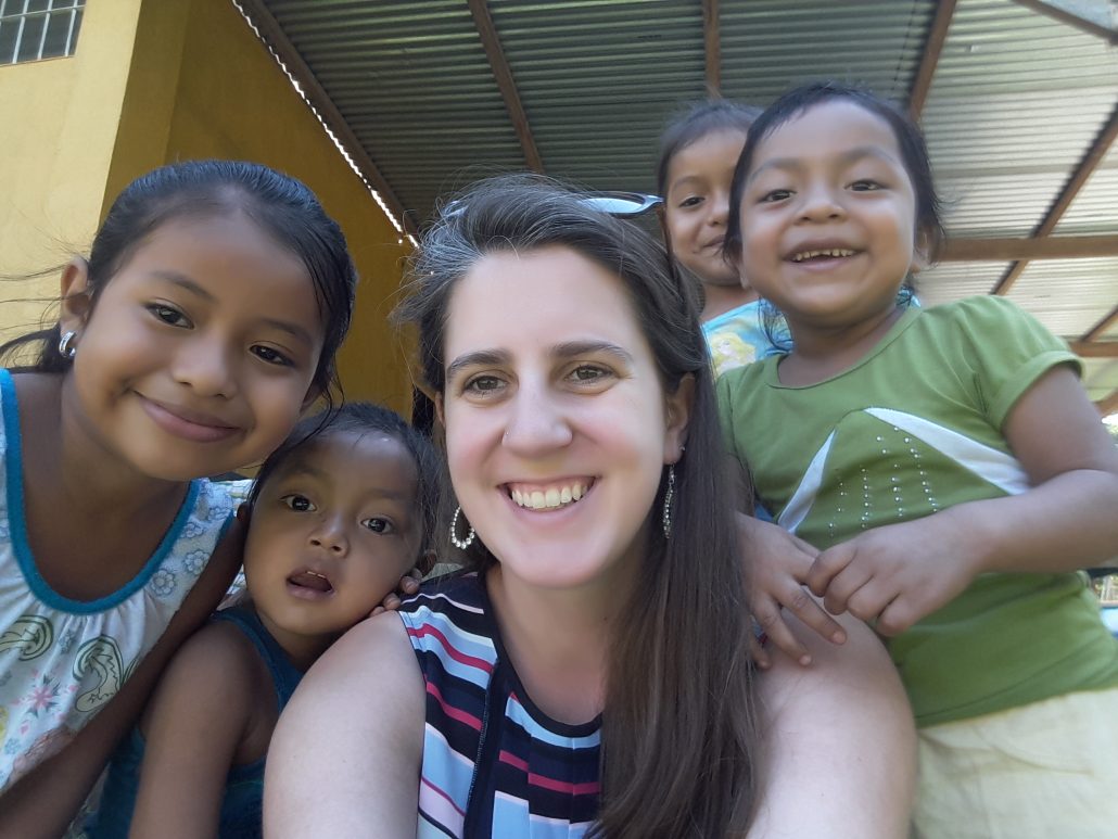 Working with children, Guatemala