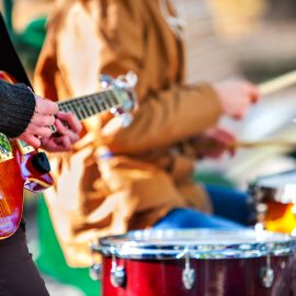 Street musicians, Emerald Invitational Festival