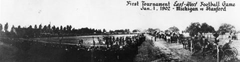 First Bowl Game – Rose Bowl 1902