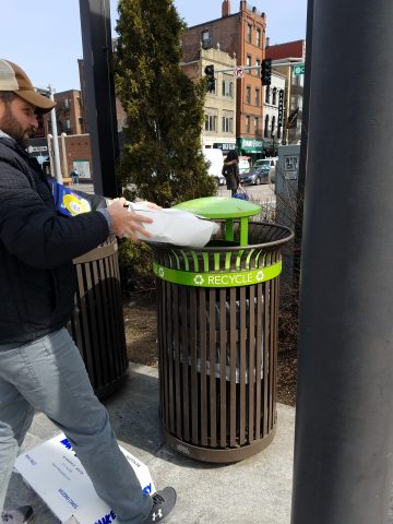 Recycling in Boston