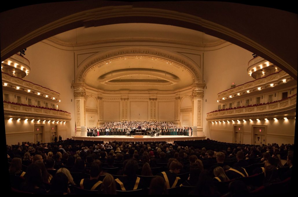 Carnegie hall stage