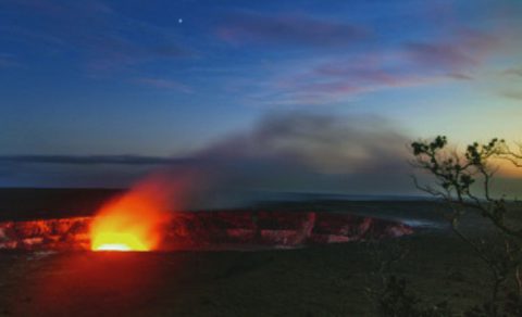 Halema Uma U Crater, Hawaii