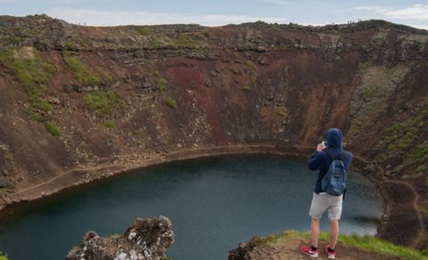 Kerid Crater Lake, Iceland