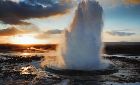 The Great Geysir, Iceland