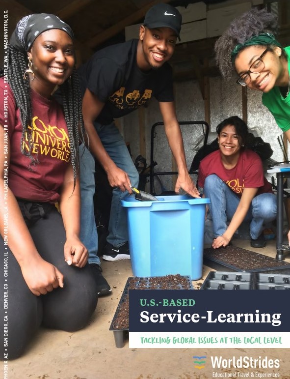 WorldStrides Domestic Service Learning Catalog