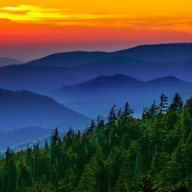 Appalachian Mountain Scene