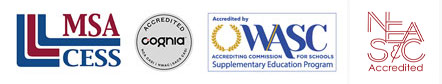 cognia - msa cess - western association of schools and colleges logos