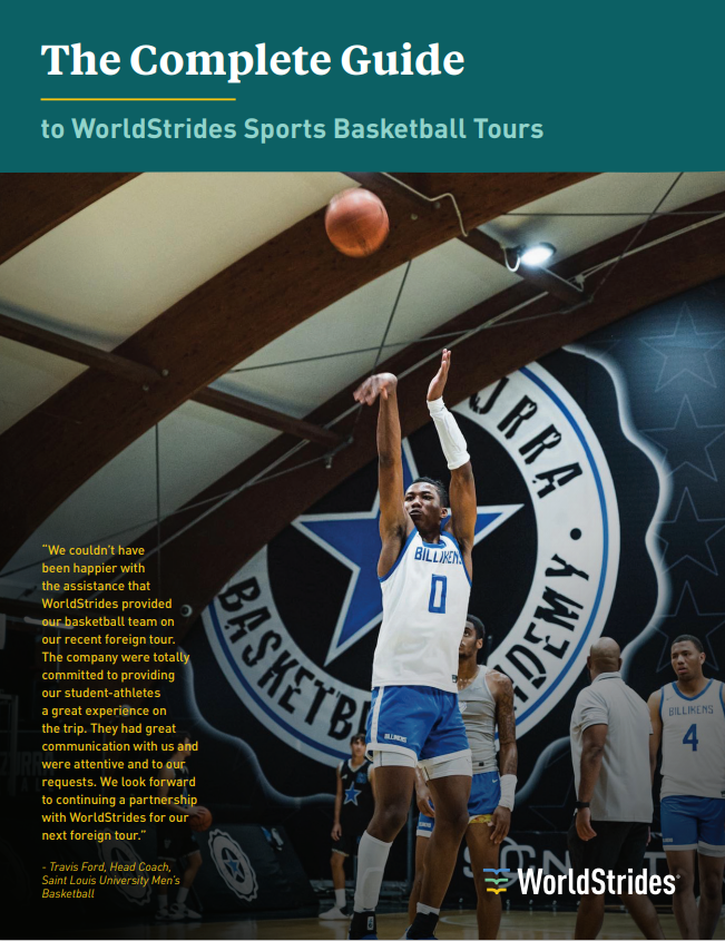 WorldStrides Sports Basketball Tours Catalog