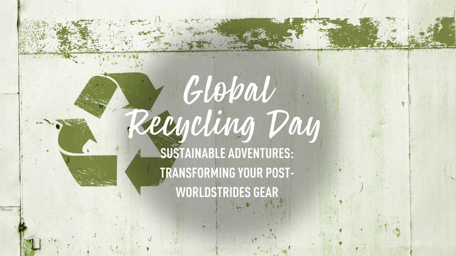 Global Recycling Day: Transforming Your Post-WorldStrides Gear